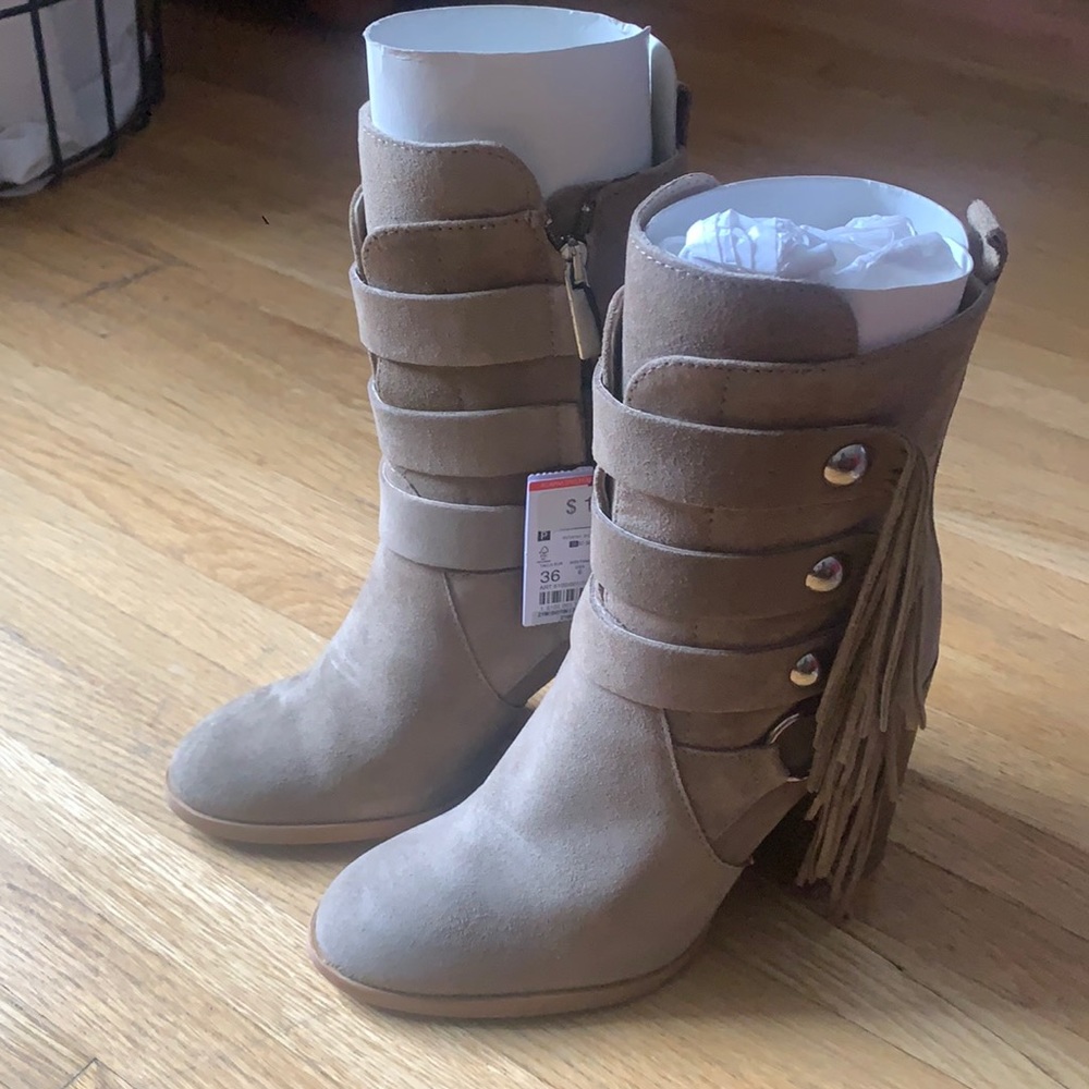 Over the ankle boot